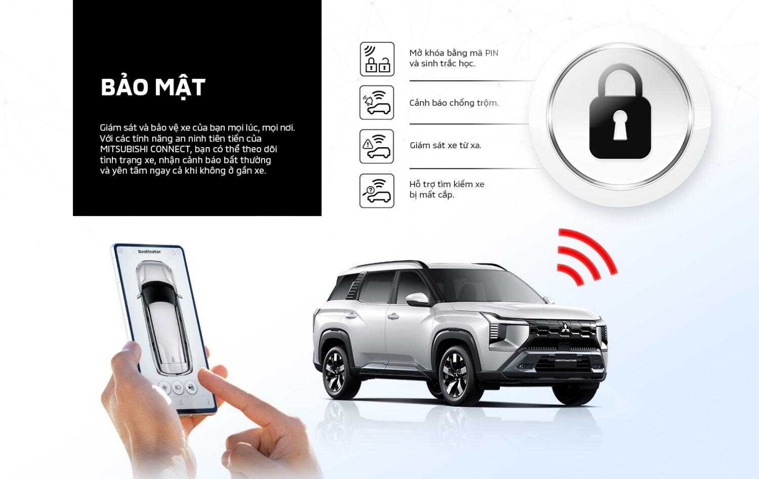 trả góp Mitsubishi Destinator