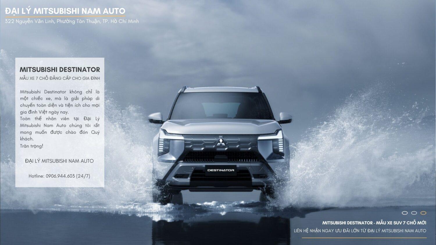 trả góp Mitsubishi Destinator